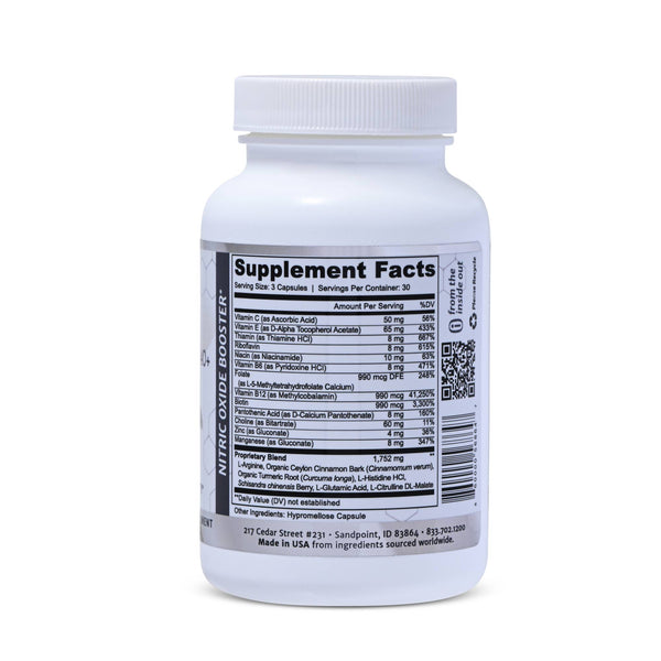 REJUVENATION 40+ |  Nitric Oxide Daily Boost for Healthy-Aging Support, Vitality, Skin.Hair.Nails.