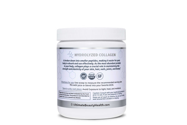 ADVANCED HYDROLYZED COLLAGEN PEPTIDE WITH HA, VITAMIN C, & BIOTIN.