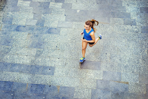 girl running with nitric oxide supplementation